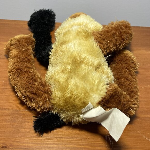 Old Navy Brown and Black Patchwork Cat Plush - Picture 5 of 7